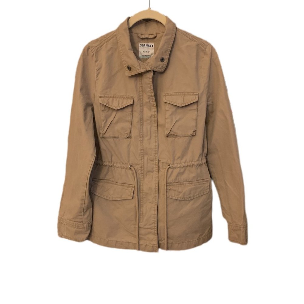 Old Navy Tan Utility Jacket